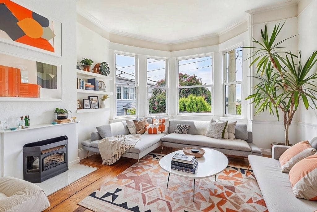 Pet-friendly apartment with dog-friendly furniture