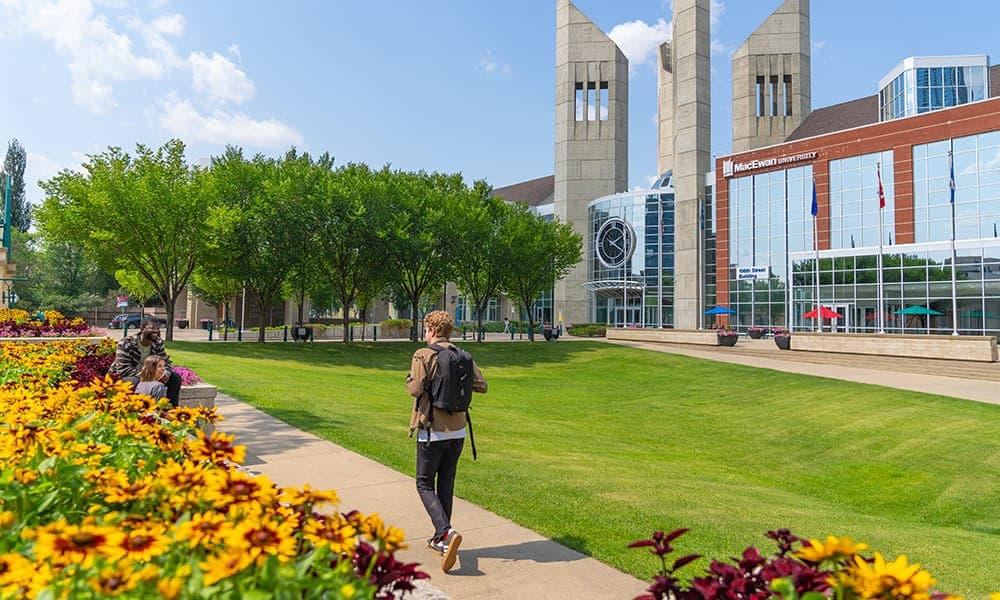 MacEwan University campus in downtown Edmonton
